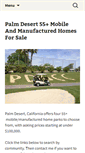 Mobile Screenshot of palmdesertmobilehomes.com